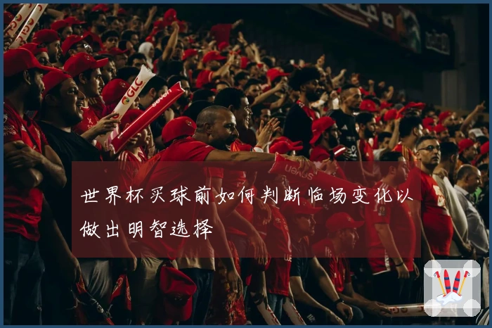世界杯买球前如何判断临场变化以做出明智选择